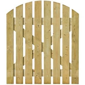 Domed Top Picket Fencing