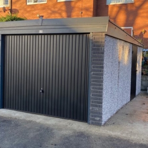 Knight Graphite Garage