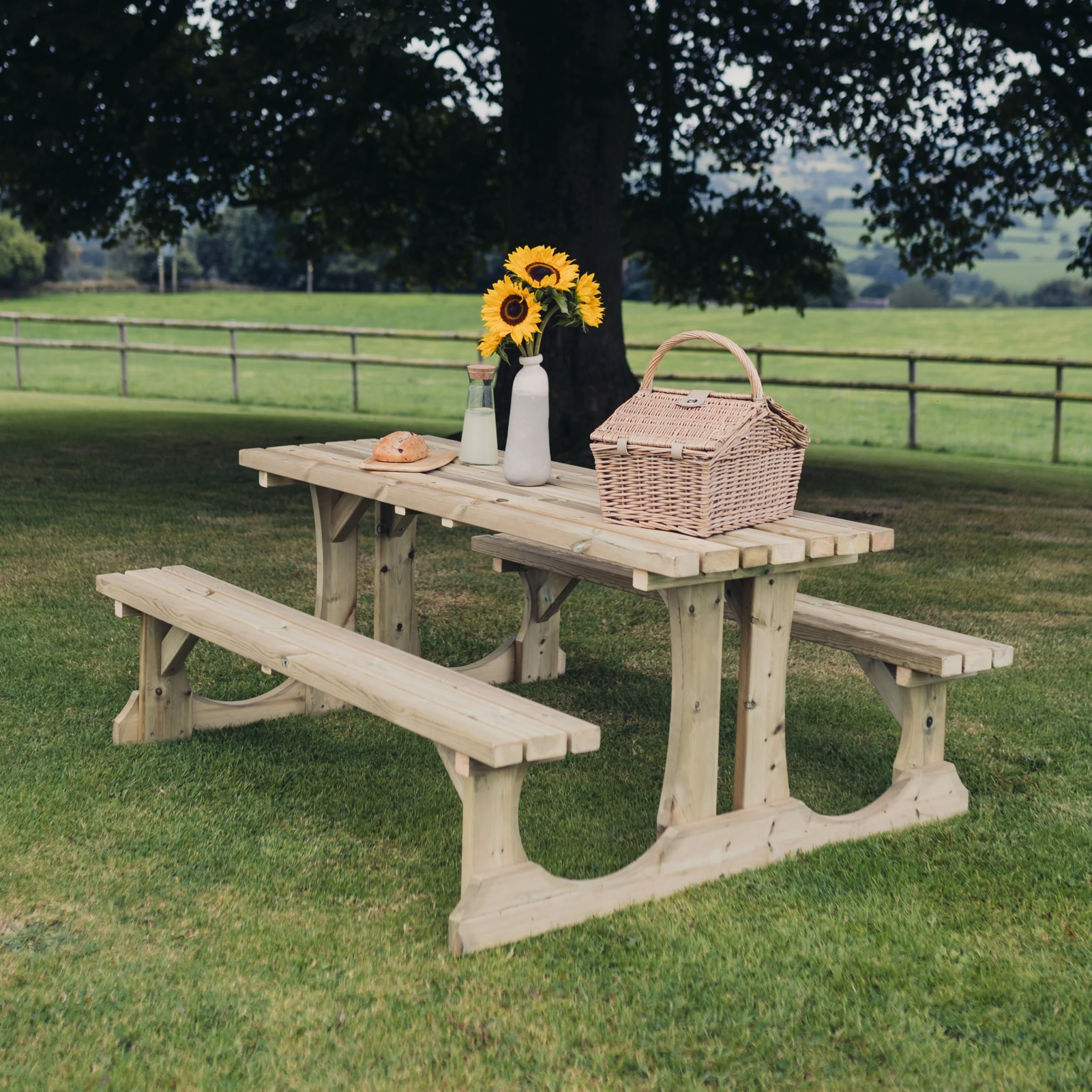 Walk-In Picnic Table